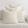 MIULEE Boho Farmhouse Sage Green Throw Pillow Covers 18x18 Inch Set of 4 Mordern Nordic Cushion Covers Soft Corduroy Spring Home Decor for Couch Bed Sofa Living Room Forest Green